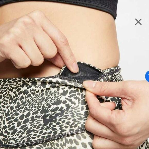 Nike One Leopard‎ Print 7/8 Tights XXL NEW!!! - Picture 6 of 10